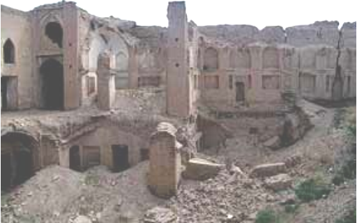 ویرانی بنای دوران صفویه و بی توجهی وزارت میراث فرهنگی اسلامی ـ نغمه یزدانی