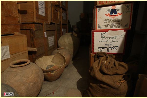 آثار تاریخی زیرزمین های موزه ملی کجاست؟