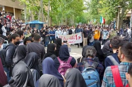 اعتراض دانشجویان دانشگاه های مختلف سراسر ایران به آزار و ارعاب مسئولین حراست