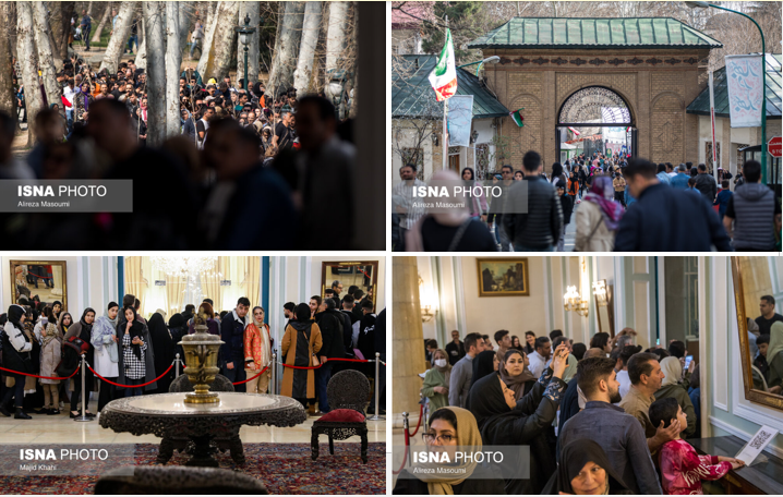 توجه بیش از حد مردمان به محوطه های تاریخی – ملی، نوعی مبارزه ی مدنی با حکومت ایران ستیز است