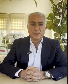 شاهزاده رضا پهلوی: حکو متی بر سر کار است که کمترین اهمیتی به کشورمان و منابع طبیعی مان نمی دهد